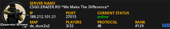 CSGO.ERAZER.RO *We Make The Difference*