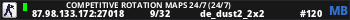      Competitive Rotation Maps 24/7 (24/7)