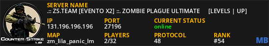 .:: ZS.TEAM ::. ZOMBIE PLAGUE ULTIMATE 亗  [LEVELS | UP]
