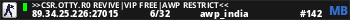>>CsR.Otty.R0 REViVE|ViP FREE|AWP Restrict<<