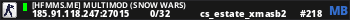 [hfmms.me] MultiMod (Snow Wars) ⛄