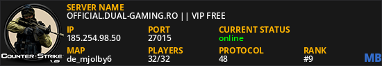 OFFICIAL.DUAL-GAMING.RO || VIP FREE