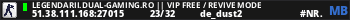 LEGENDARII.DUAL-GAMING.RO || VIP FREE / REVIVE MODE
