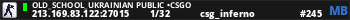 OLD_SCHOOL_UKRAINIAN PUBLIC •CSGO
