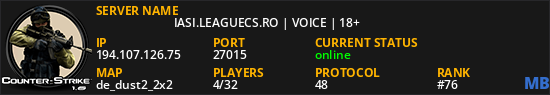 【 IASI.LEAGUECS.RO | VOICE | 18+