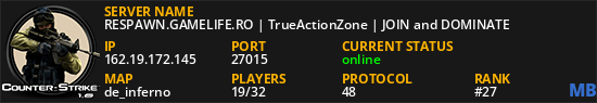 RESPAWN.GAMELIFE.RO | TrueActionZone | JOIN and DOMINATE
