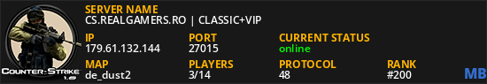 CS.REALGAMERS.RO | CLASSIC+VIP
