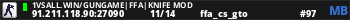 1VSAll.WIN/GunGame|FFA|KnIfE MoD