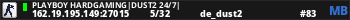PlayBoy HardGaming|Dust2 24/7|