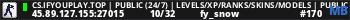 CS.IFYOUPLAY.TOP | Public (24/7) | Levels/XP/Ranks/Skins/Models | Public (24/7) | International | German Hosting