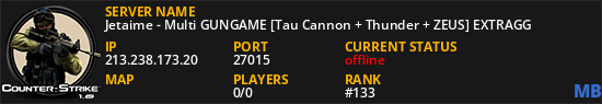 Jetaime - Multi GUNGAME [Tau Cannon + Thunder + ZEUS] EXTRAGG