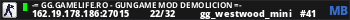 -= GG.GAMELIFE.RO - GunGame Mod Demolicion =-