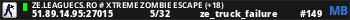 ZE.LeagueCS.Ro # Xtreme Zombie Escape (+18)