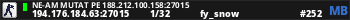 NE-AM MUTAT PE 188.212.100.158:27015