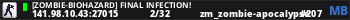 [ZOMBIE-BIOHAZARD] FINAL INFECTION!