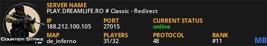 PLAY.DREAMLIFE.RO # Classic - Redirect