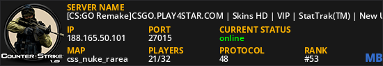 [CS:GO Remake]CSGO.PLAY4STAR.COM | Skins HD | VIP | StatTrak(TM) | New Updates