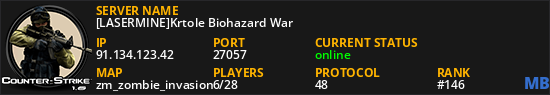 [LASERMINE]Krtole Biohazard War