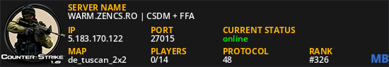 WARM.ZENCS.RO | CSDM + FFA