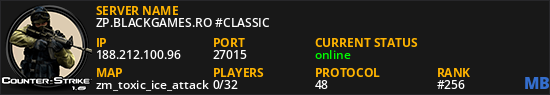 ZP.BLACKGAMES.RO #CLASSIC