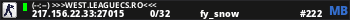 (--:--) >>>WEST.LEAGUECS.RO<<<