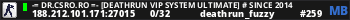 -= Dr.CsRO.Ro =- [Deathrun VIP System Ultimate] # SINCE 2014