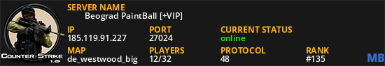 ✔      Beograd PaintBall [+VIP]