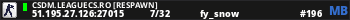 CSDM.LEAGUECS.RO [RESPAWN]