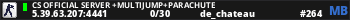 CS Official Server +Multijump+Parachute