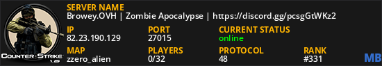 Browey.OVH | Zombie Apocalypse | https://discord.gg/pcsgGtWKz2