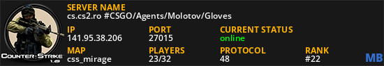 cs.cs2.ro #CSGO/Agents/Molotov/Gloves