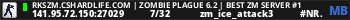 RKSZM.CSHardLife.com | Zombie Plague 6.2 | BEST ZM SERVER #1