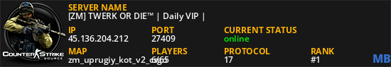[ZM] TWERK OR DIE™ | Daily VIP |