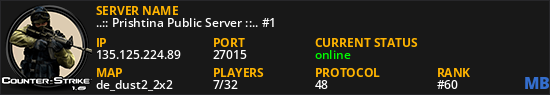 ..:: Prishtina Public Server ::.. #1